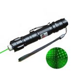 Lux 200mW 532nm Green Laser Pointer Pen with Clip Interchangeable-Lens